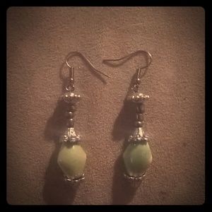 Kaylas homemade earrings